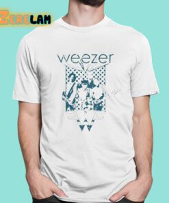 Jane Weezer Blue Checkered Ivory Shirt