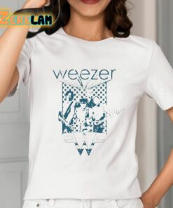 Jane Weezer Blue Checkered Ivory Shirt 2 1