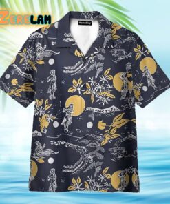 Jay Hernandez Hula Moon Retro From The Magnum PI Reboot Cosplay Hawaiian Shirt