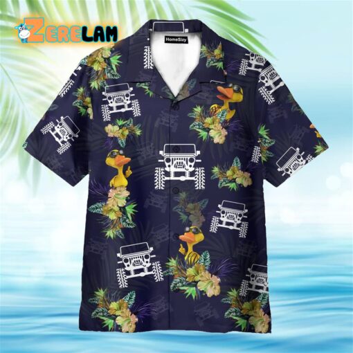 Jeep Duck Funny Hawaiian Shirt