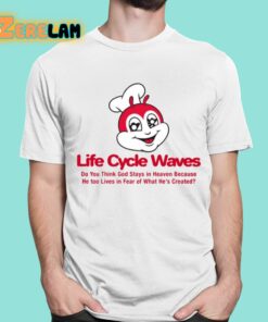 Jollibee Life Cycle Waves Shirt