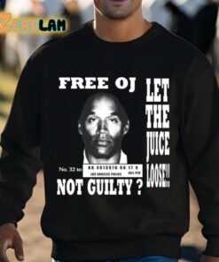 Kanye West Free Oj Simpson Let The Juice Loose Not Guilty Shirt 3 1