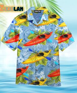 Kayak Tropical Aloha Hawaiian Shirt