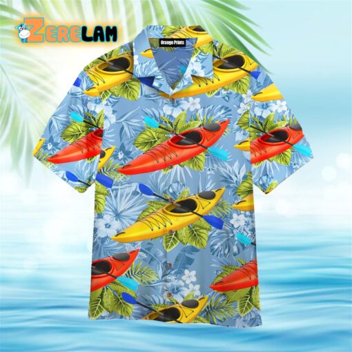 Kayak Tropical Aloha Hawaiian Shirt