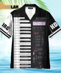 Keyboard Piano Hawaiian Shirt