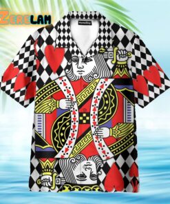 King Of Heart Couple Hawaiian Shirt