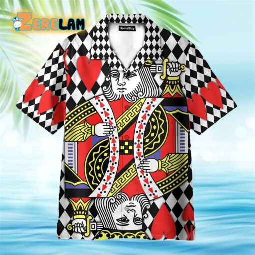 King Of Heart Couple Hawaiian Shirt