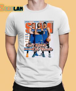 Knicks Donte DiVincenzo Jalen Brunson Josh Hart Slam Shirt 1 1