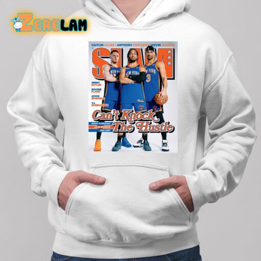Knicks Donte DiVincenzo Jalen Brunson Josh Hart Slam Shirt