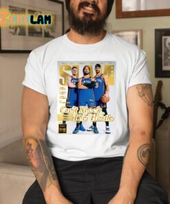 Knicks SLAM 249 Donte DiVincenzo Jalen Brunson Josh Hart Shirt 1