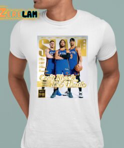 Knicks SLAM 249 Donte DiVincenzo Jalen Brunson Josh Hart Shirt 9 1