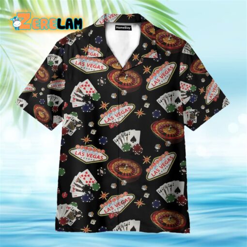 Las Vegas Gambling Hawaiian Shirt