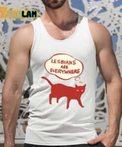 Lesbians Are Everywhere Cat Shirt 5 1