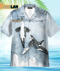 Let Orca Kiss You Hawaiian Shirt