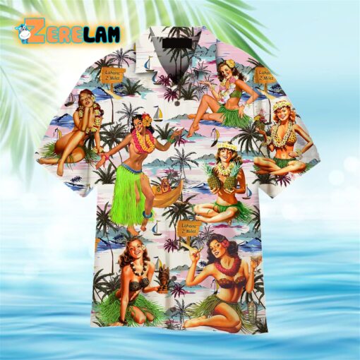 Let’s Enjoy With Hawaiian Girls Aloha Hawaiian Shirt