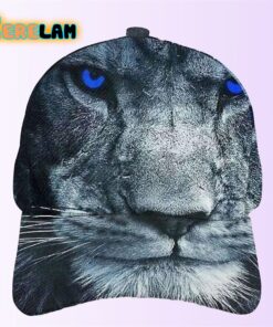Lion with Blue Eyes Classic Baseball Hat