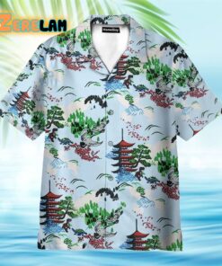 Loot Crate Firefly Mountain Pattern Hawaiian Shirt