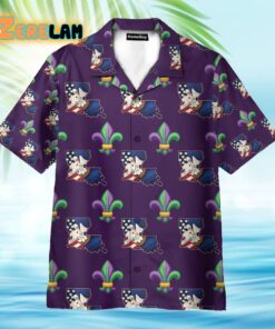 Louisiana Fleur De Lis Hawaiian Shirt