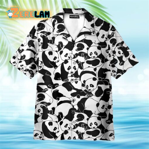 Lovely Panda Funny Hawaiian Shirt