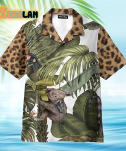 Magical Jungle With Leopard Skin Hawaiian Shirt