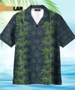 Marijuana Cannabis Leaves Hawaiian Shirt