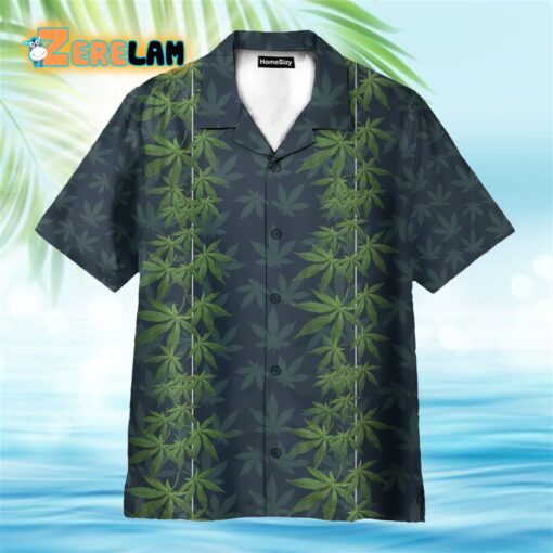 Marijuana Cannabis Leaves Hawaiian Shirt