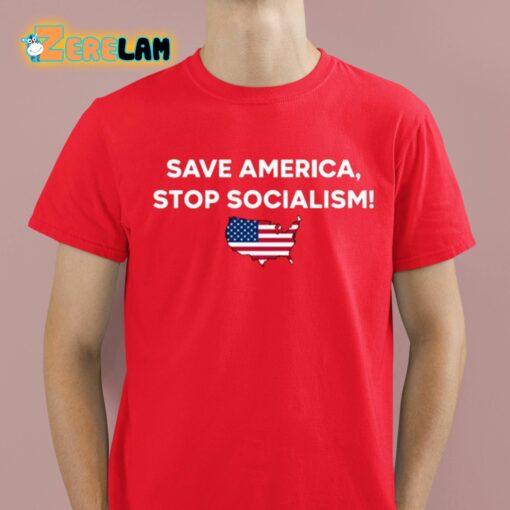 Marjorie Taylor Greene Save America Stop Socialism Shirt