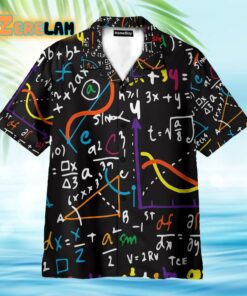 Math Teacher Seamless Mathematics Style Hawaiian Shirt