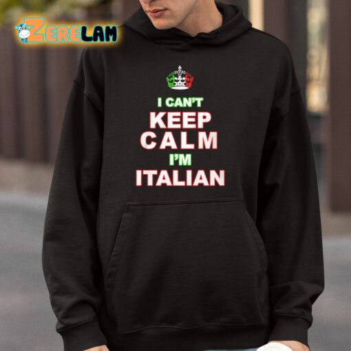 ‘Merican AF I Can’t Keep Calm I’m Italian Shirt