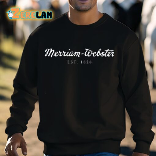 Merriam Webster Vintage Logo Shirt