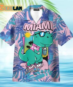 Miami South Beach Cool Funny Hawaiian Shirt