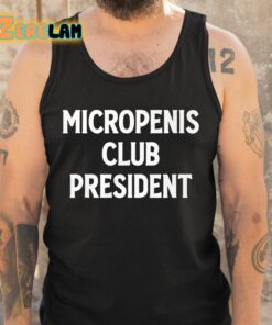 Micropenis Club President Shirt 5 1