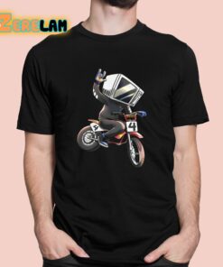 Microwave Man Bike Shirt