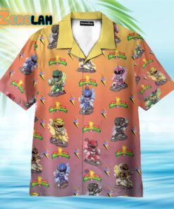 Mighty Morphin Power Rangers Movie Hawaiian Shirt