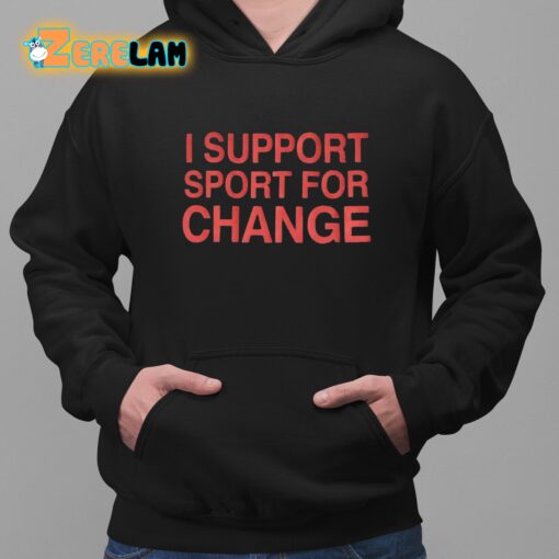 Milan I Support Sports For Change Shirt