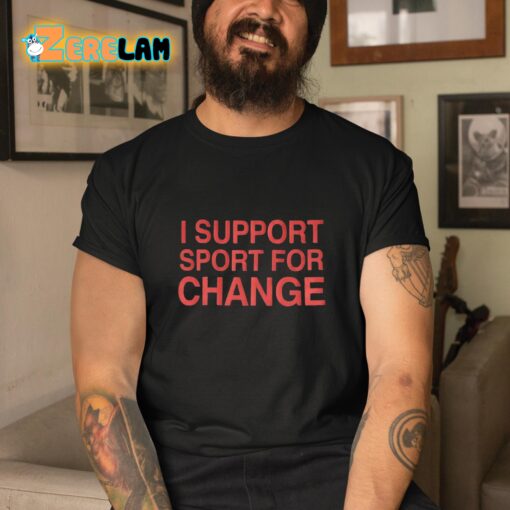 Milan I Support Sports For Change Shirt