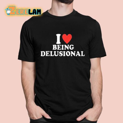 Miss Virgo I Love Being Delusional Shirt