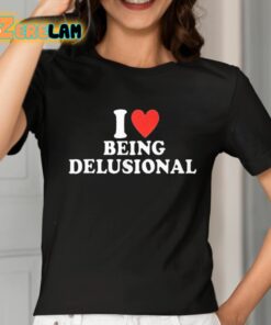 Miss Virgo I Love Being Delusional Shirt 2 1