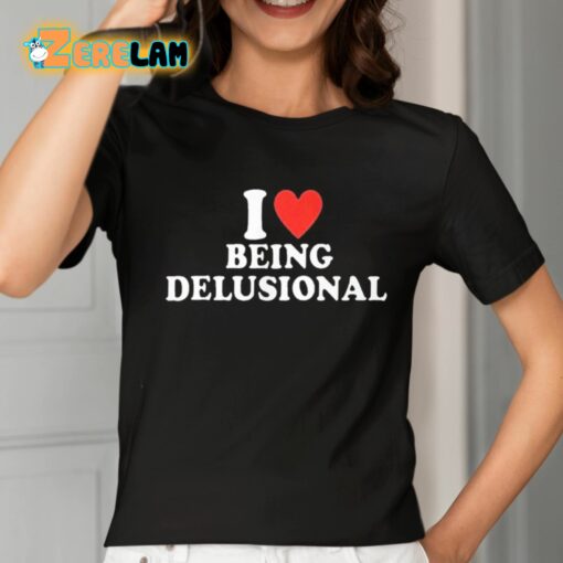 Miss Virgo I Love Being Delusional Shirt