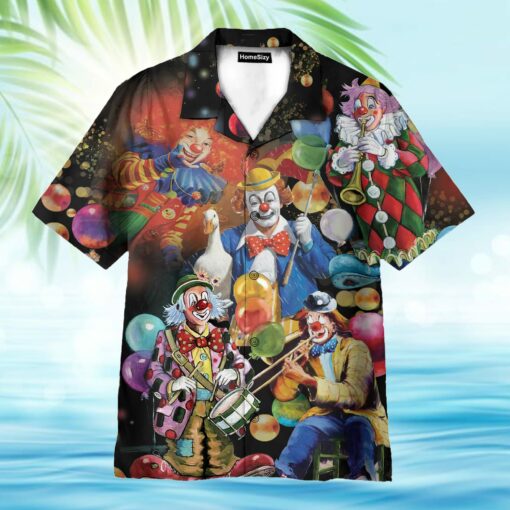 More Clown Less Frownin’ Hawaiian Shirt