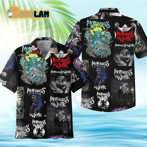 Motionless In White Scoring The End Of The World Hawaiian Shirt