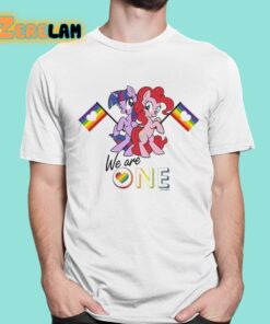 My Little Pony We Are One Pinkie Pie Twilight Sparkle Pride Shirt