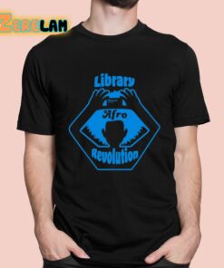 Mychal Library Afro Revolution Shirt