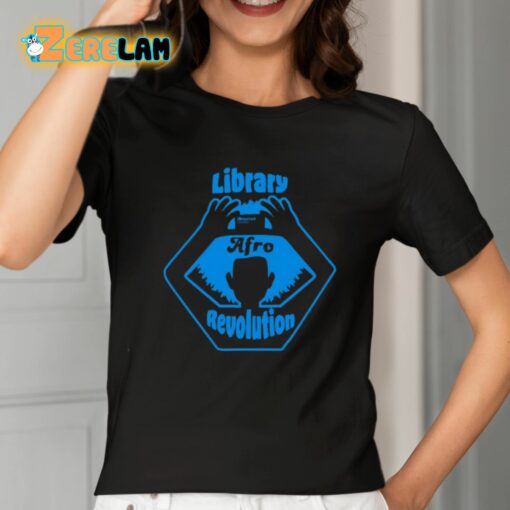 Mychal Library Afro Revolution Shirt