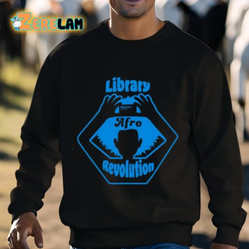 Mychal Library Afro Revolution Shirt