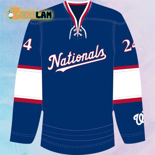 Nationals Hockey Jersey 2024 Giveaway