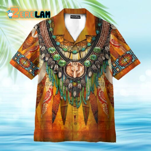 Native American Indigenous Cosplay Hawaiian Shirt