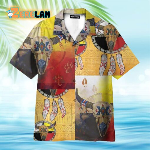 Native American Medicine Wheel Hawaiian Shirt