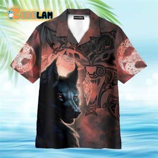 Spirit Wolf Hawaiian Shirt