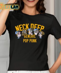 Neck Deep Generic Pop Punk Cartoon Faces Us Shirt 2 1